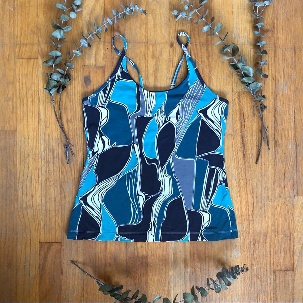 Patagonia Organic Cotton Tank with Built-in Bra